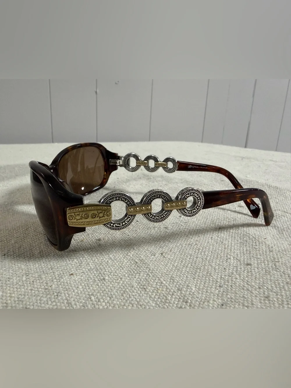 Brighton Brown Tortoiseshell Oversized Women's Sunglasses
